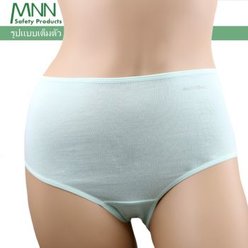 MNN (Extra Size) กางเกงชั้นในสตรีรูปแบบเต็มตัว Anti-Bacteria รหัส GUA4M06
