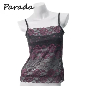 เสื้อบังทรงผ้าลูกไม้ทัั่งตัว  สายเดี่ยวปรับระดับได้ แบรนด์ Parada รุ่น CH9106