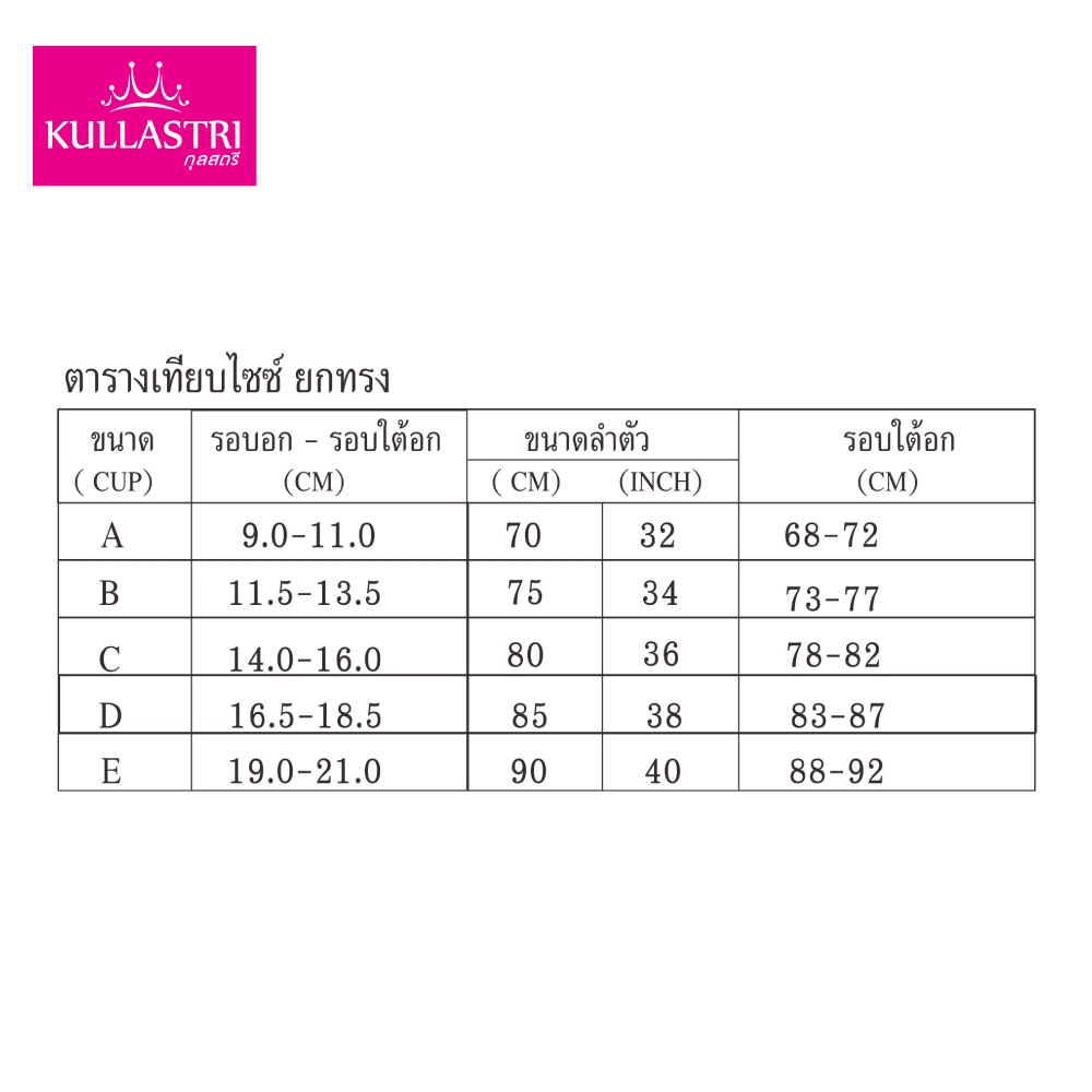 เสื้อชั้นใน แบรนด์ Kullastri รุ่น KB3842 - Image 9