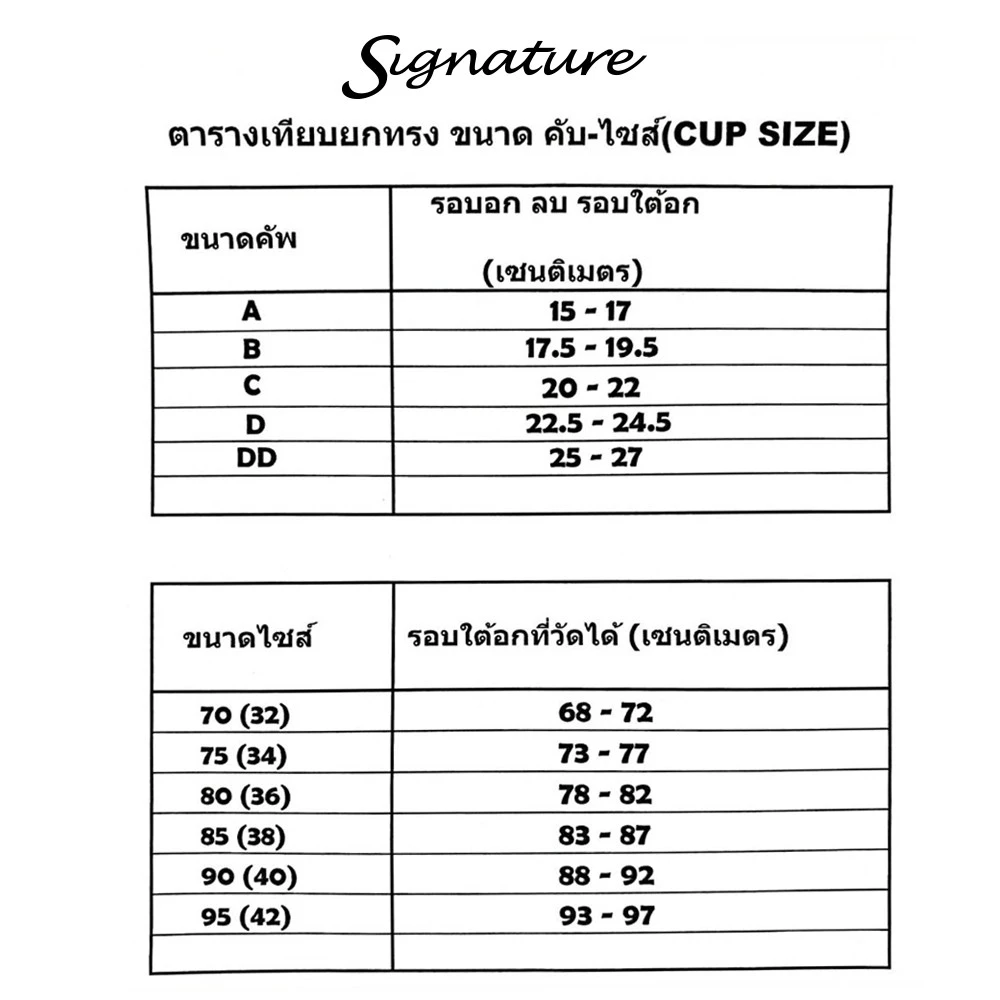 เสื้อชั้นใน แบรนด์ BSC Signature รุ่น CB5199 - Image 7