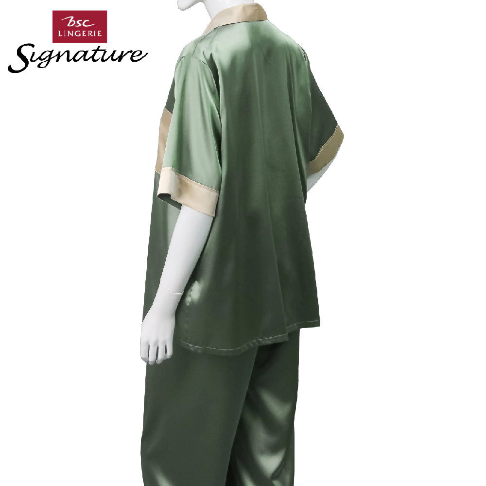 ชุดนอนผ้าซาติน แบรนด์ BSC Signature รุ่น CN9521 - Image 6