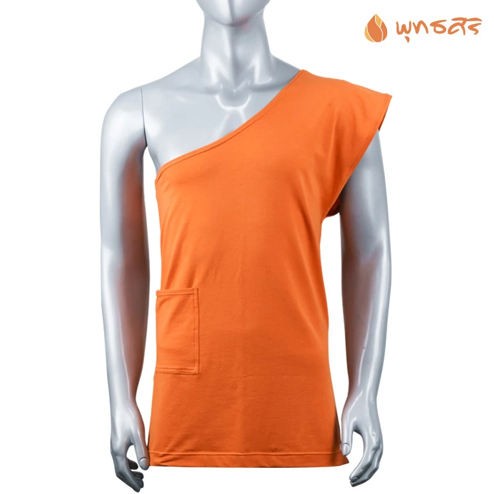 พุทธศิริ อังสะผ้ายืด ใส่สบาย ไม่ร้อน EO1303 - Image 2