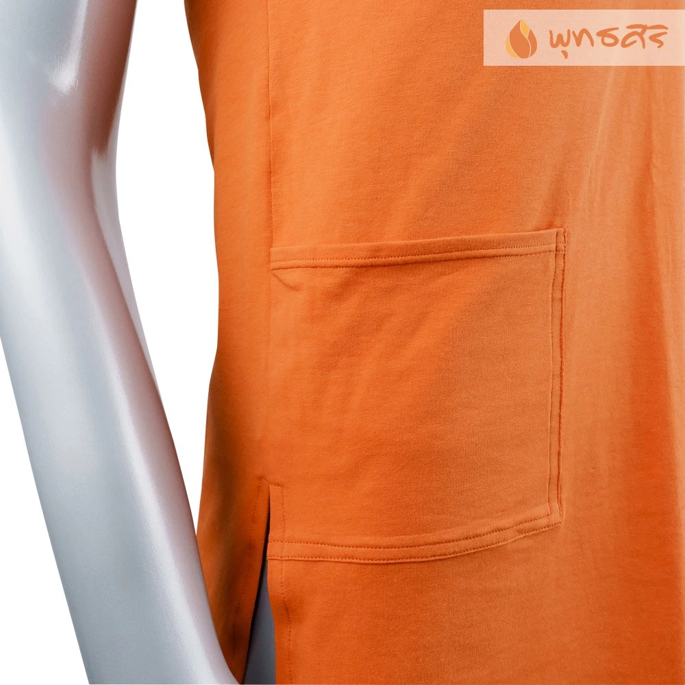 พุทธศิริ อังสะผ้ายืด ใส่สบาย ไม่ร้อน EO1303 - Image 3
