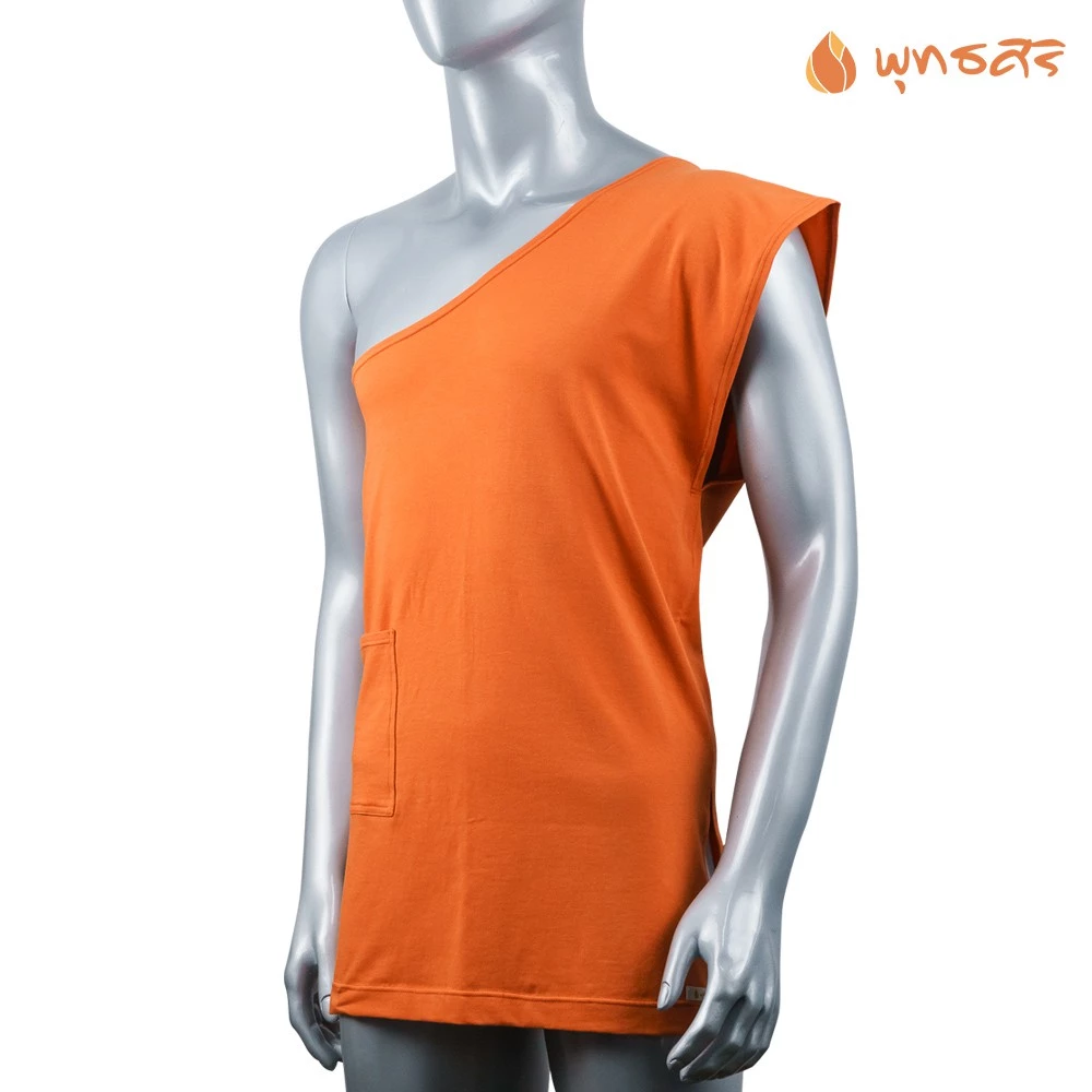 พุทธศิริ อังสะผ้ายืด ใส่สบาย ไม่ร้อน EO1303 - Image 5