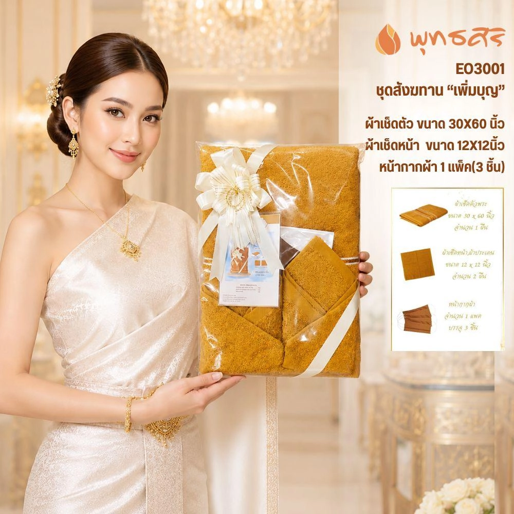 พุทธศิริ สังฆทานเพิ่มบุญ รุ่นEO3001