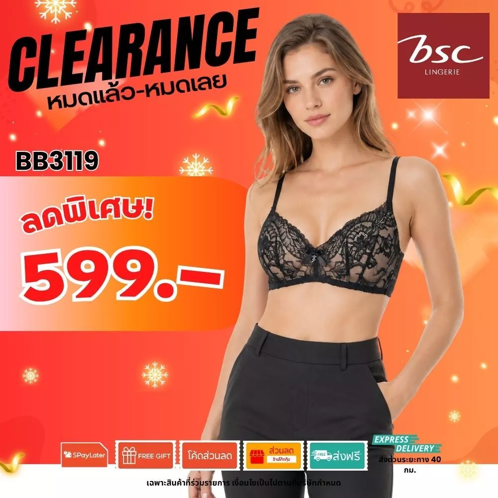 เสื้อชั้นในแบรนด์ BSC รุ่น BB3119