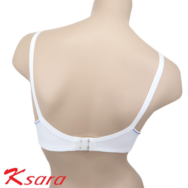 เสื้อชั้นในสปอร์ตบรา KSARA รุ่น KB2332 Sport สวมใส่สบาย ปรับได้ 2 ระดับ ตะขอหลัง ดีไซน์ทรงสปอร์ตผ้าซ้อน 2 ชั้น ฟองน้ำ ออกกำลังกาย - Image 3